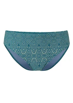Bikinihose mit Kontrastfutter