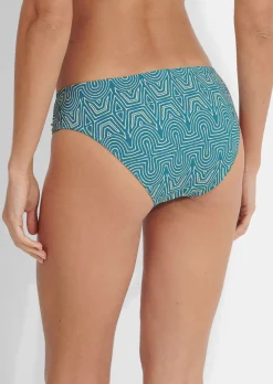 Bikinihose mit Kontrastfutter