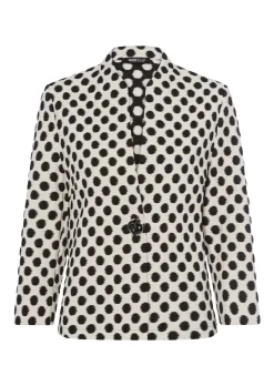 Blazer aus strukturierter Jacquard-Ware