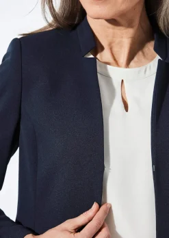 Blazer mit Stehkragen