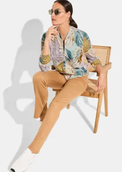Blouson aus Viskose-Jersey