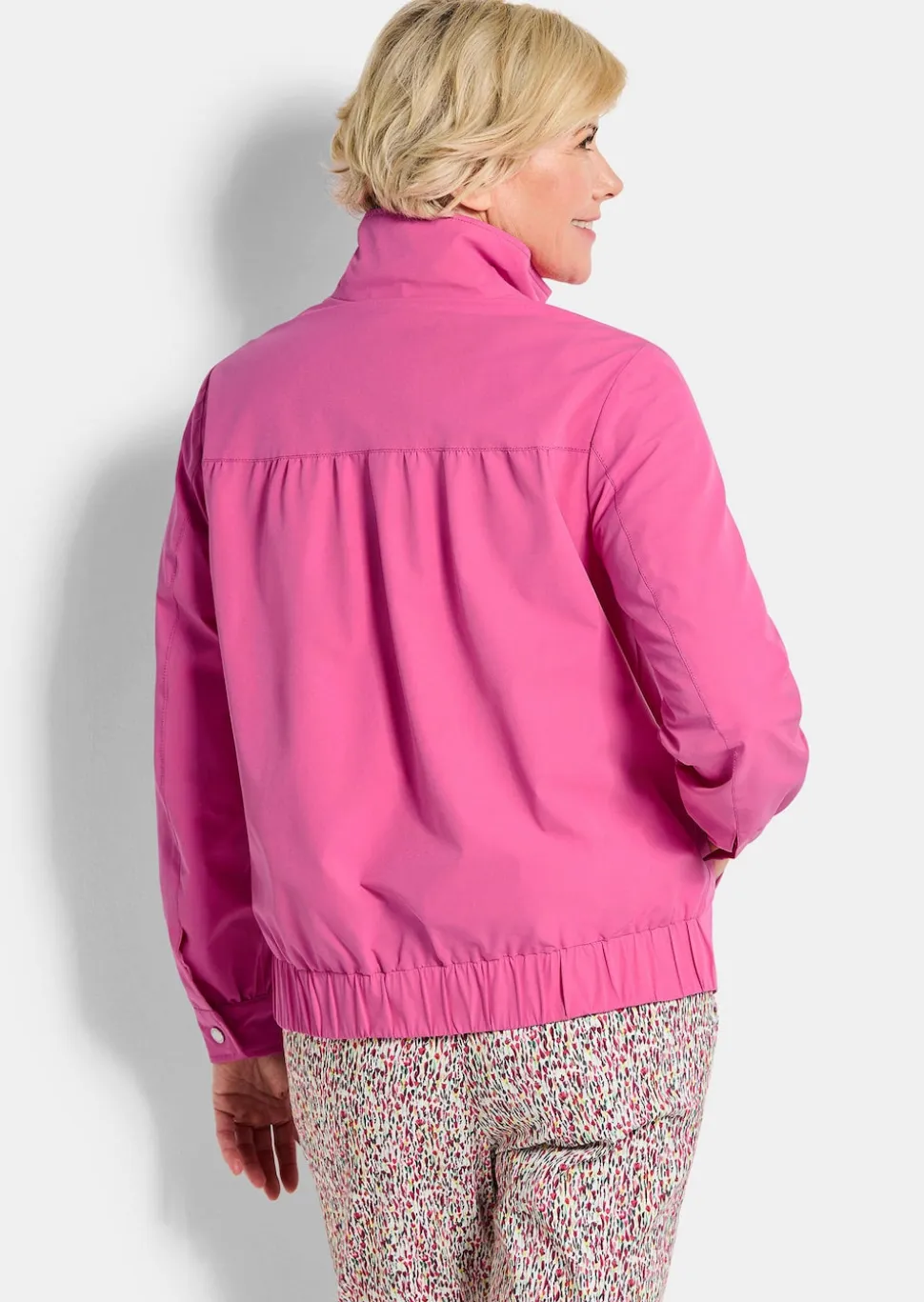 Blouson-Jacke mit Reißverschluss