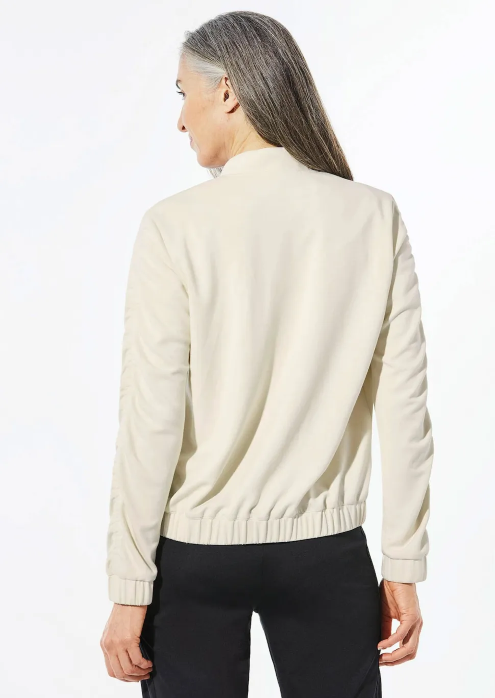 Blouson mit klassischen Details