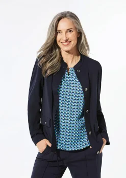 Blouson mit Stehkragen