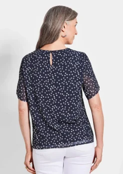 Bluse aus leichtem Chiffon