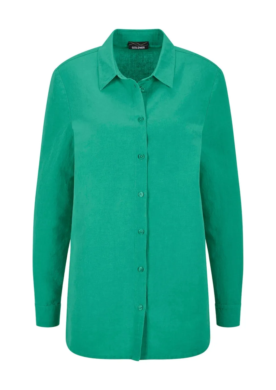 Bluse aus Leinen und Baumwolle