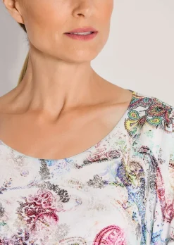 Bluse aus reiner Viskose