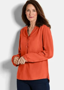 Bluse aus reiner Viskose