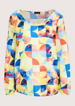 Bluse aus reiner Viskose