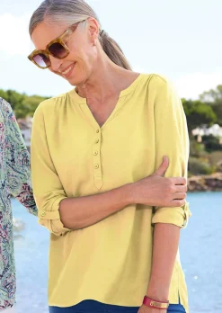 Bluse aus reiner Viskose