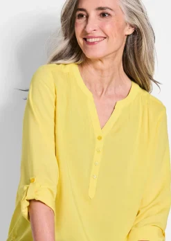Bluse aus reiner Viskose