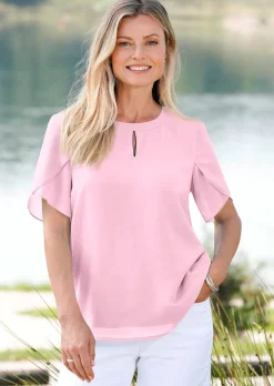 Bluse mit aufregender Ärmellösung