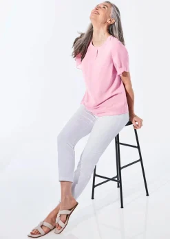 Bluse mit aufregender Ärmellösung