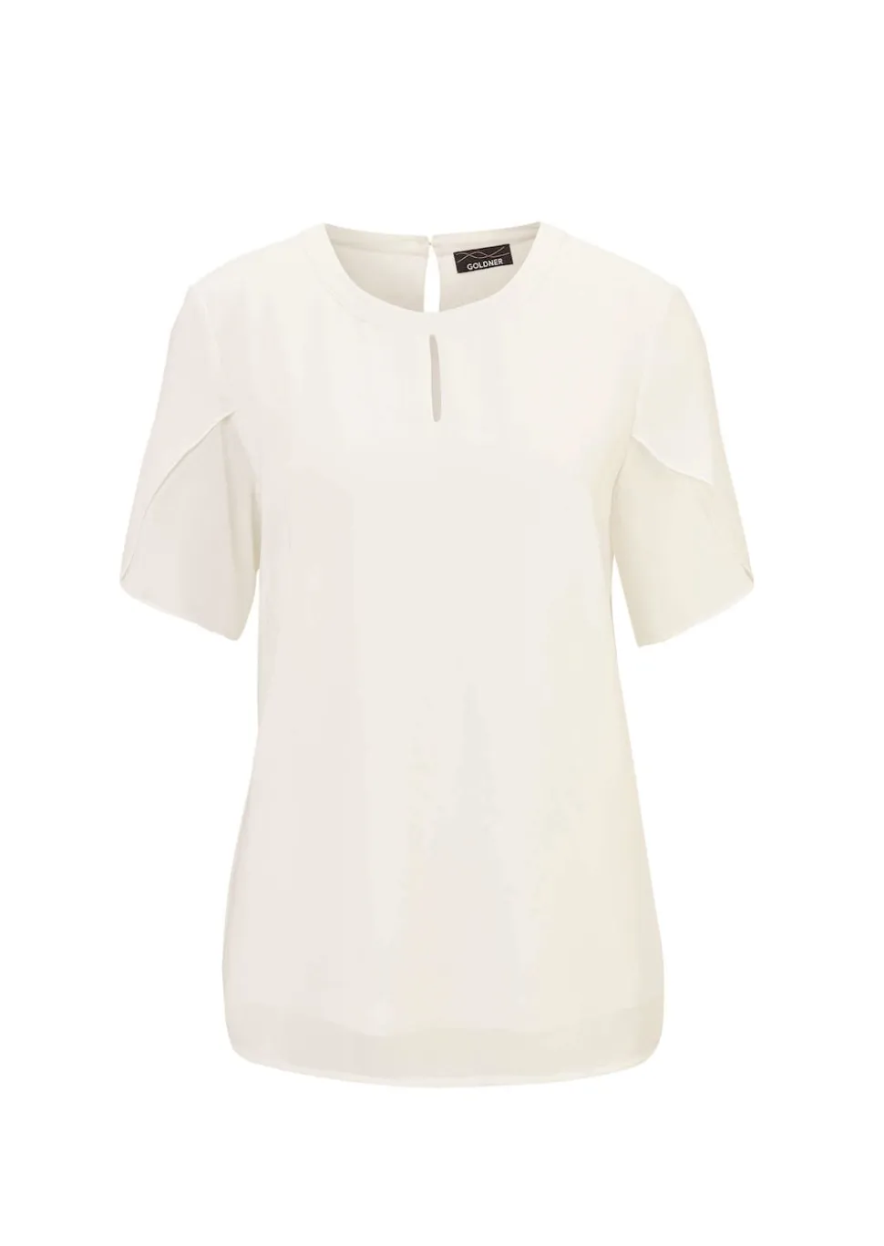 Bluse mit aufregender Ärmellösung