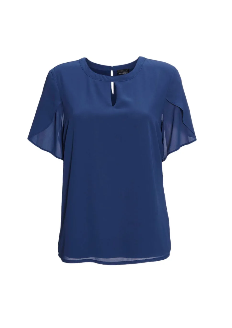 Bluse mit aufregender Ärmellösung