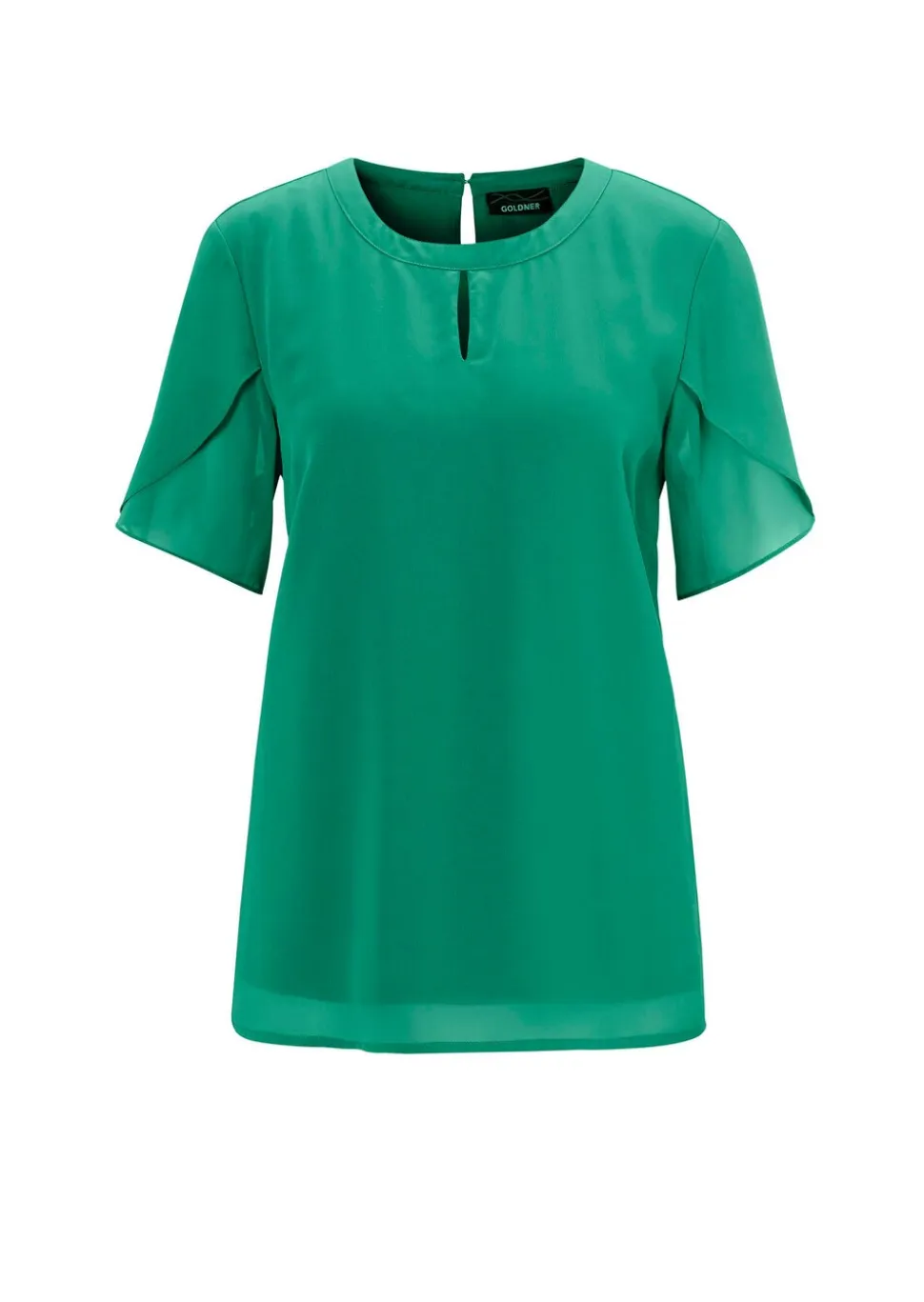 Bluse mit aufregender Ärmellösung
