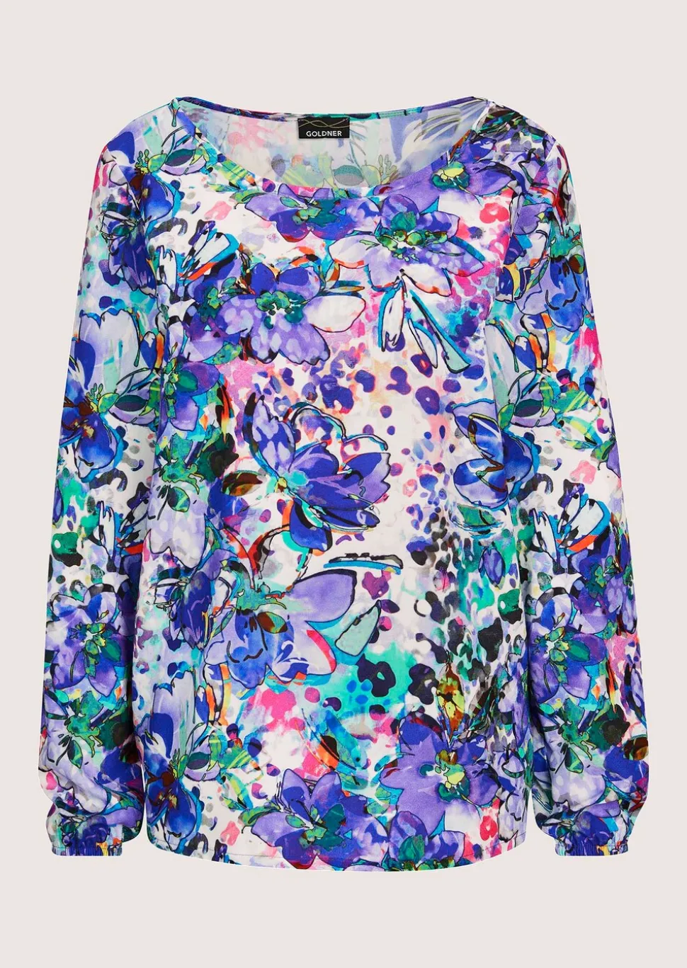 Bluse mit Blumenprint