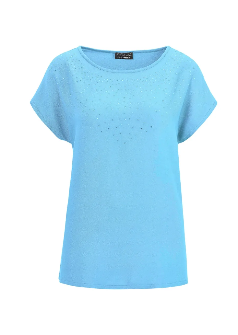 Bluse mit Glitzersteinen