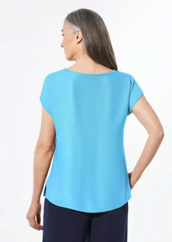 Bluse mit Glitzersteinen