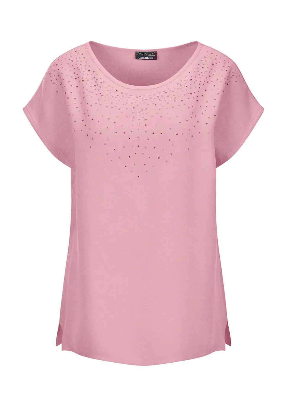 Bluse mit Glitzersteinen