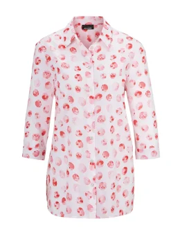 Bluse mit Hemdkragen