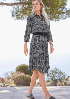 Blusenkleid mit Hemdkragen