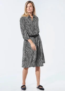 Blusenkleid mit Hemdkragen