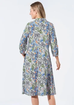 Blusenkleid mit Hemdkragen