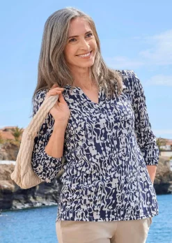Blusenshirt in femininer Form
