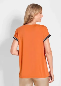 Blusenshirt mit Alloverdruck