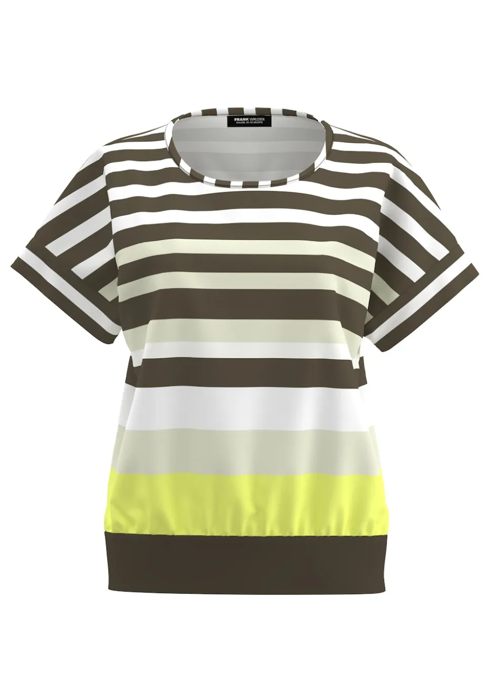 Blusenshirt mit Blockstreifen