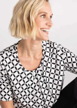 Blusenshirt mit Jerseybündchen