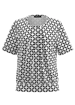Blusenshirt mit Jerseybündchen