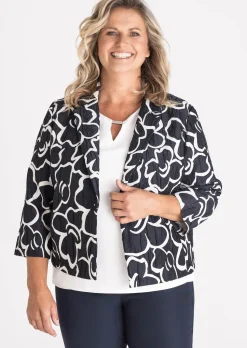 Blusenshirt mit Zierelement am Dekolleté