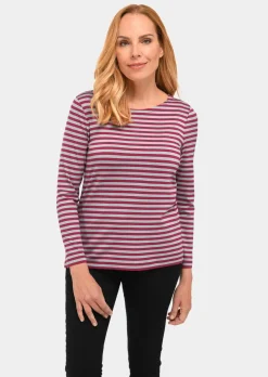 Buntgewirktes Ringelshirt