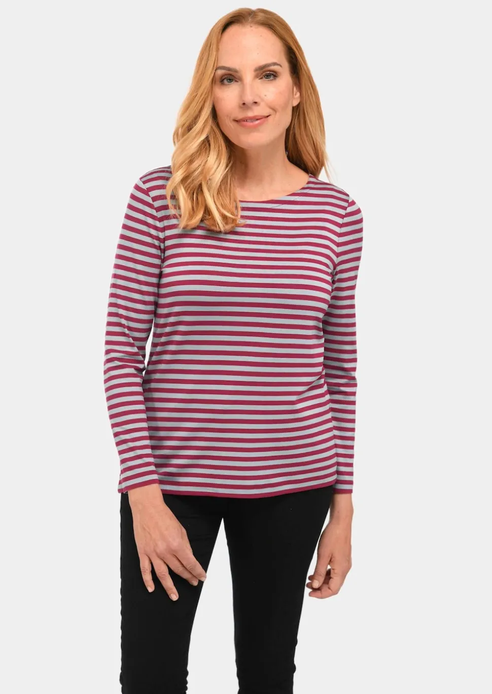 Buntgewirktes Ringelshirt