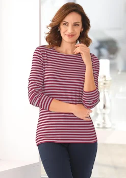 Buntgewirktes Ringelshirt
