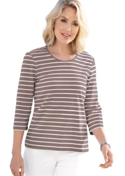 Buntgewirktes Ringelshirt
