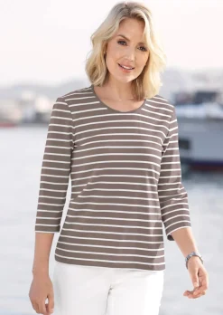 Buntgewirktes Ringelshirt