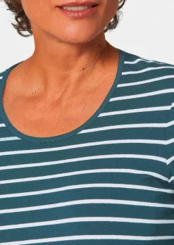 Buntgewirktes Ringelshirt