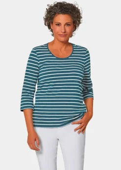 Buntgewirktes Ringelshirt