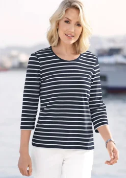 Buntgewirktes Ringelshirt