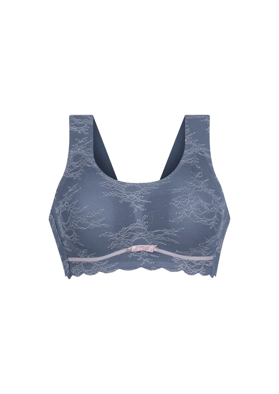 Bustier aus floraler Spitze