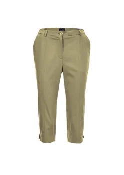 Caprihose CARLA aus Satin
