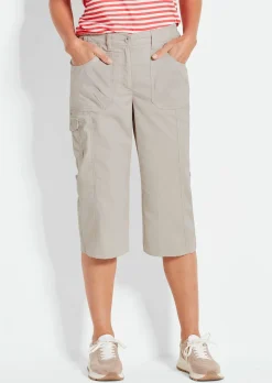 Caprihose CARLA im Cargo-Look