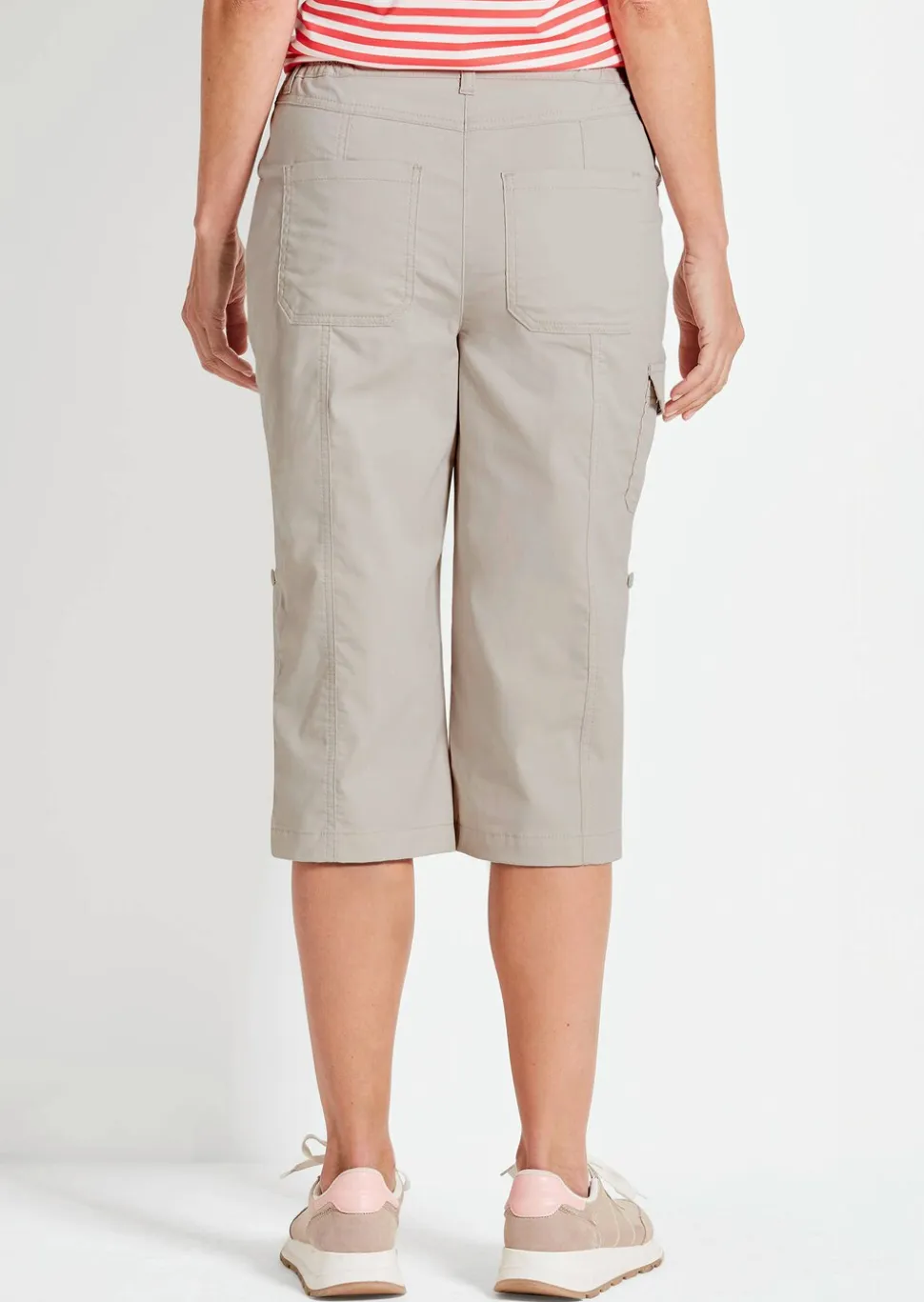 Caprihose CARLA im Cargo-Look