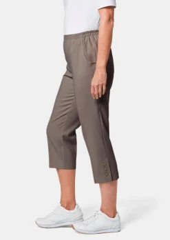Caprihose mit Schlupfbund