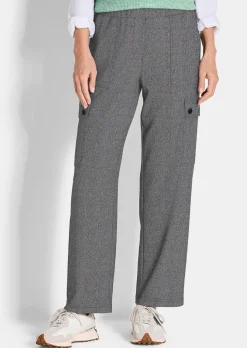 Cargohose VERA aus Viskose-Jersey