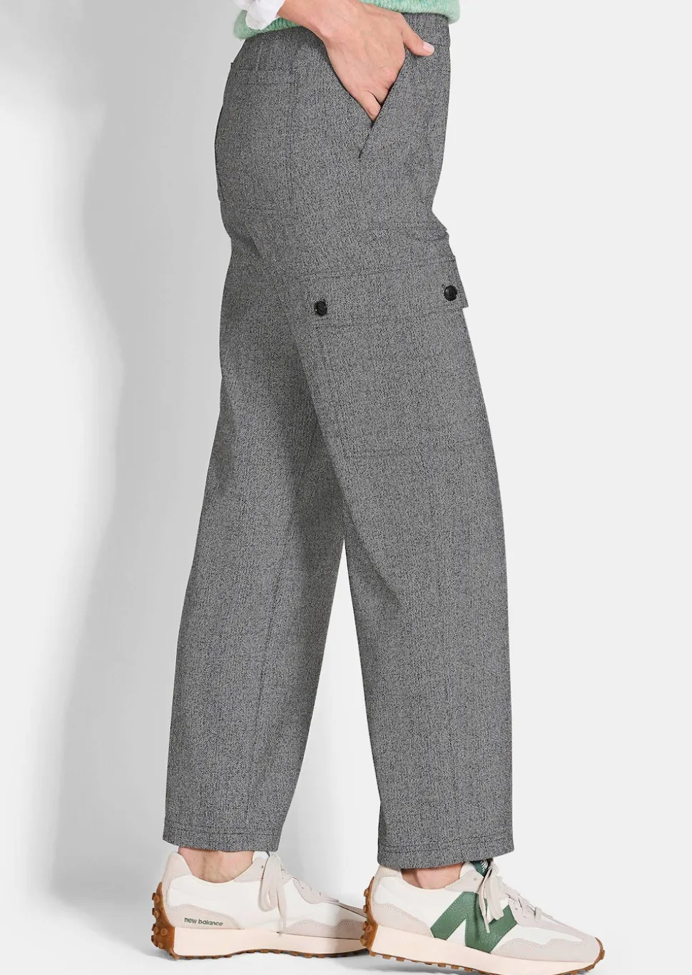 Cargohose VERA aus Viskose-Jersey