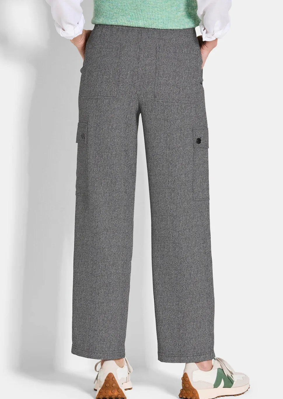 Cargohose VERA aus Viskose-Jersey